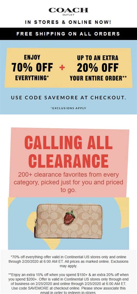 coach net coupon code.